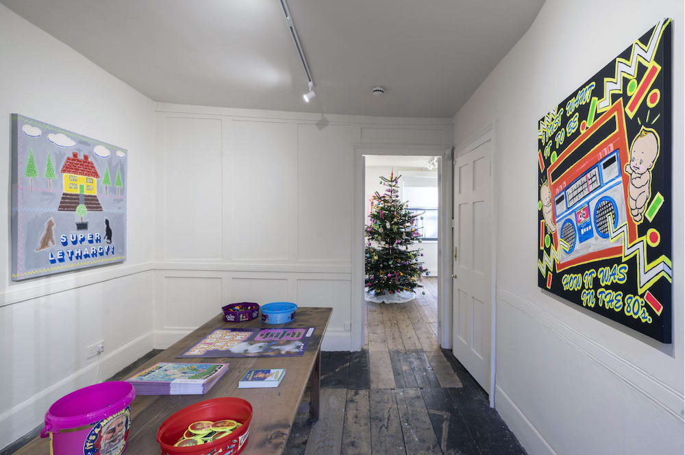It’s a Magda Archer Christmas - installation view