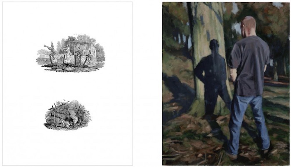 thomas bewick &lsquo;untitled&rsquo; and george shaw &lsquo;plein air&rsquo;