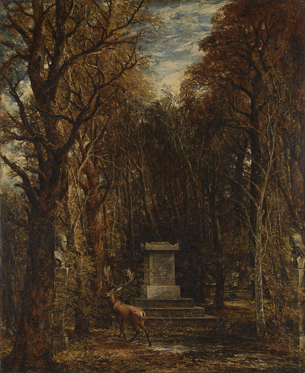 John Constable - Cenotaph to the Memory of Sir Joshua Reynolds