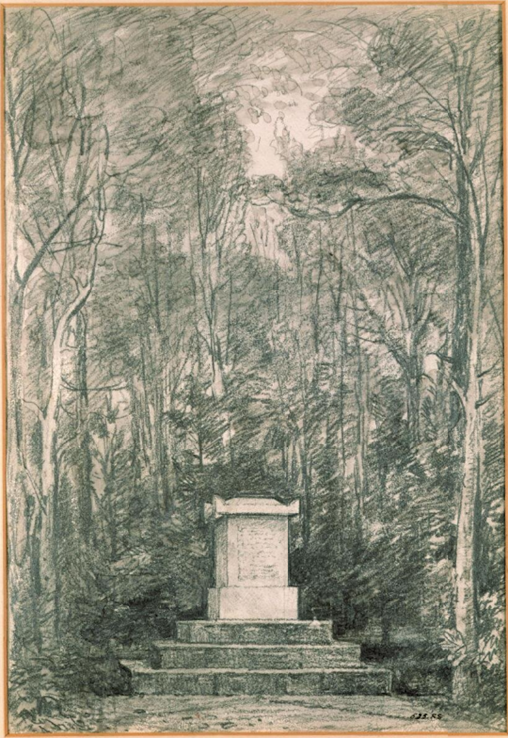 sketch of Cenotaph to the Memory of Sir Joshua Reynolds