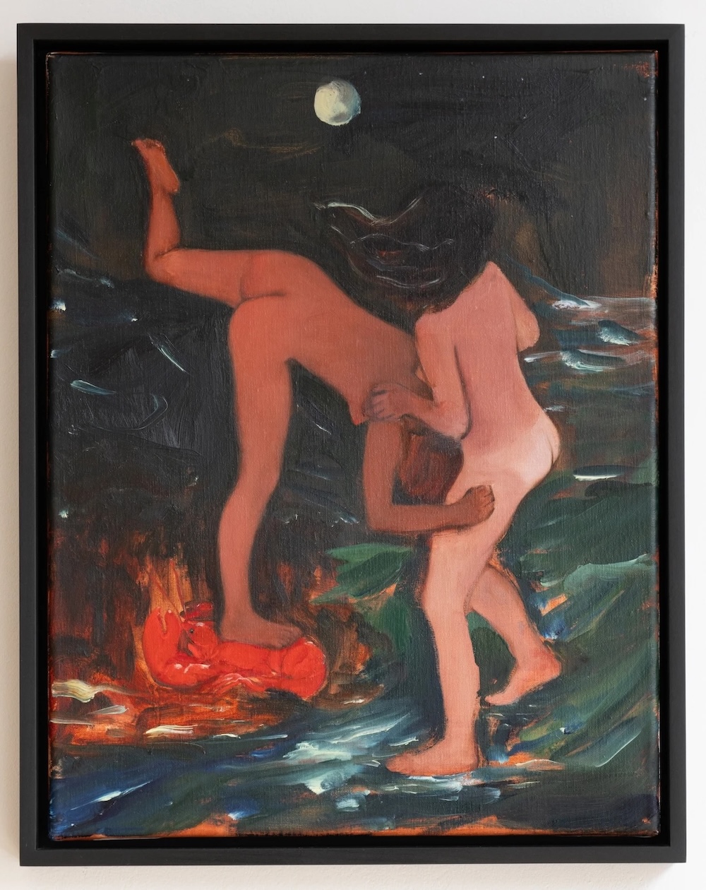 Jenna Gribbon &lsquo;Seaside Wrestlers&rsquo; (2018)
