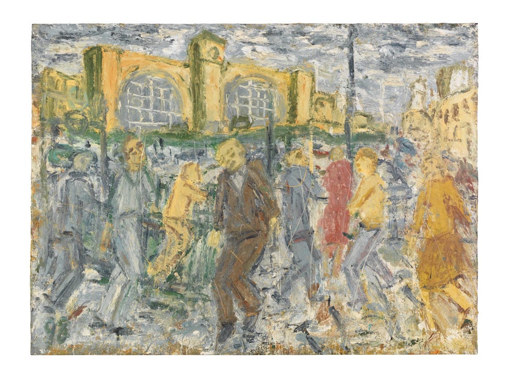 Leon Kossoff &lsquo;King&rsquo;s Cross, Summer&rsquo;