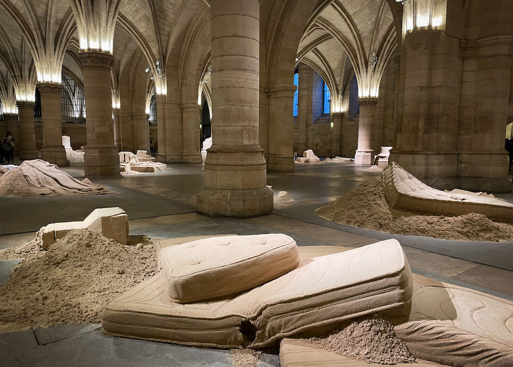 Théo Mercier: The Sleeping Chapter - installation view