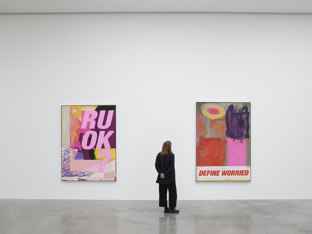 Harland Miller at White Cube - installation view