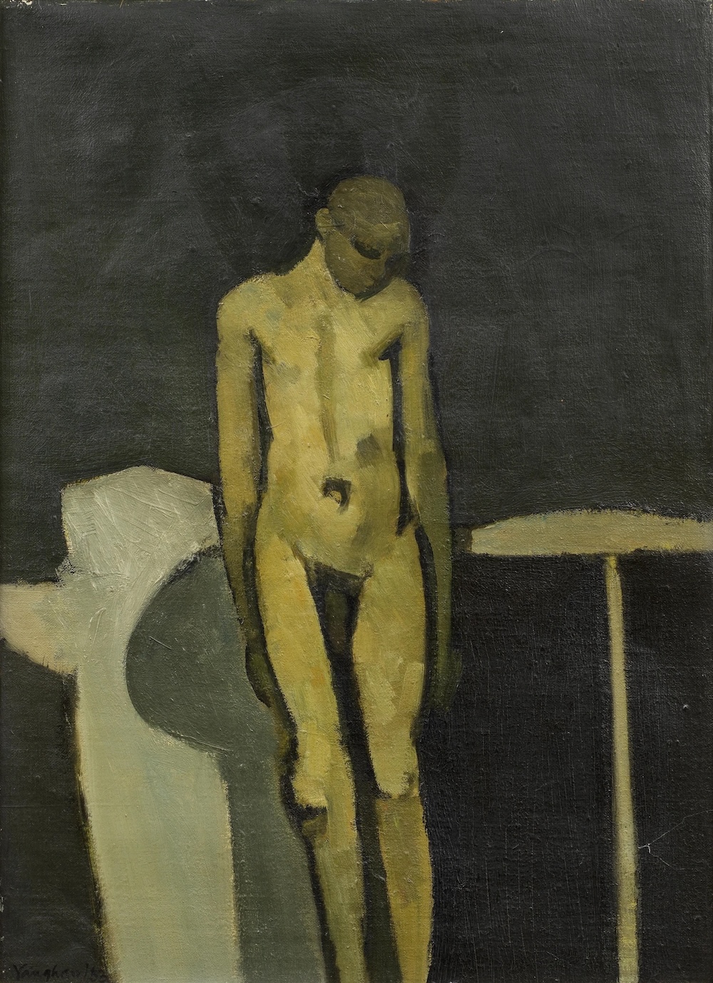 Keith Vaughan &lsquo;Nude Standing&rsquo; (1953)