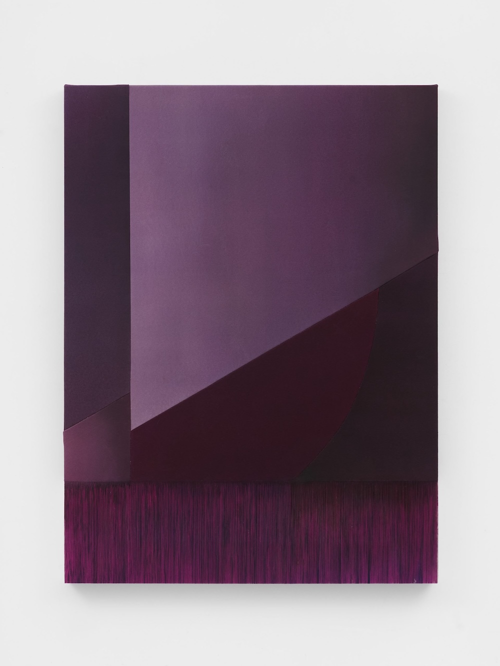 Rebecca Ward, ‘burgundy moon’ (2025)