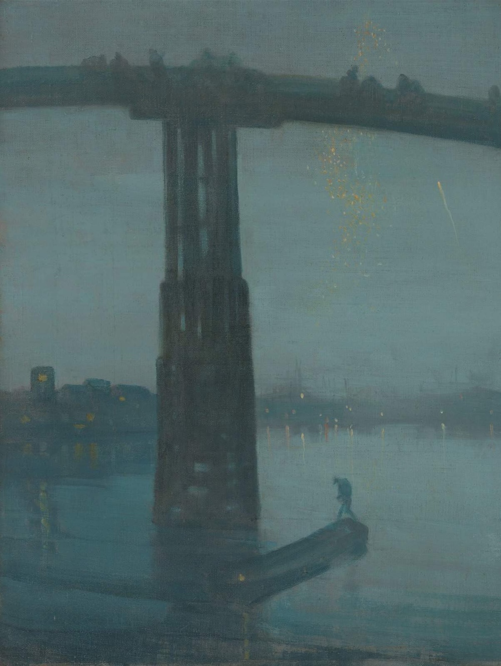 James McNeill Whistler, &lsquo;Nocturne: Blue and Gold - Old Battersea Bridge&rsquo; (1872-75)